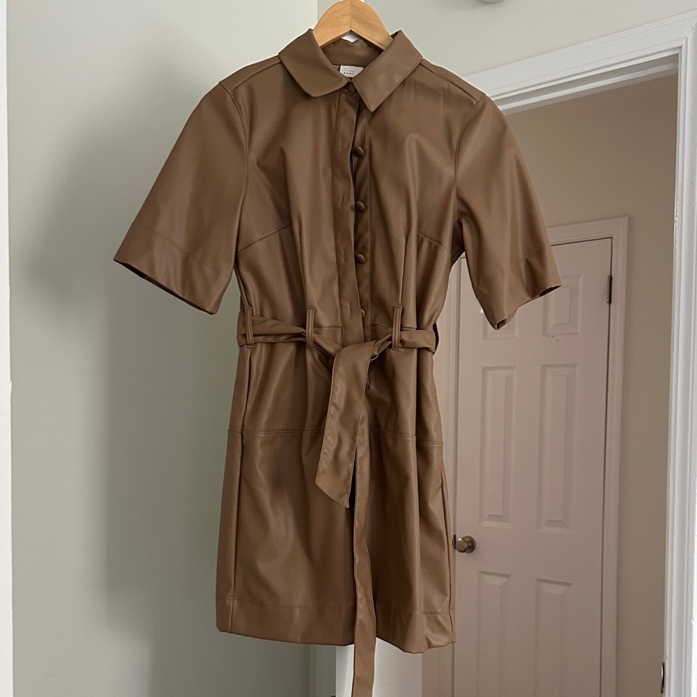 Target Brown Short Sleeve Dress